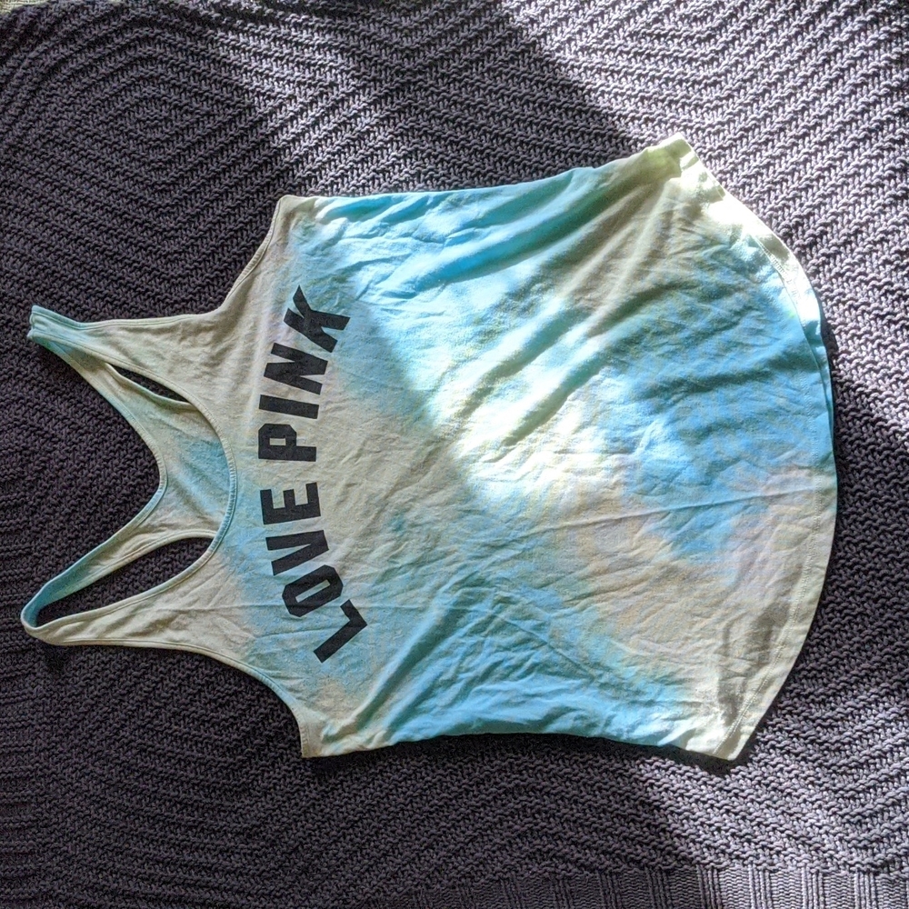 Victoria's Secret PINK Tie-Dye Tank Top (Size M)